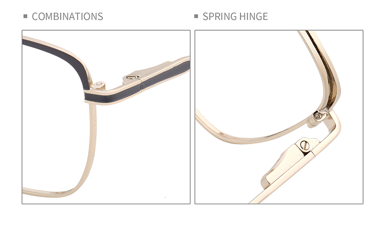 نظارات بإطار سلكي عتيق