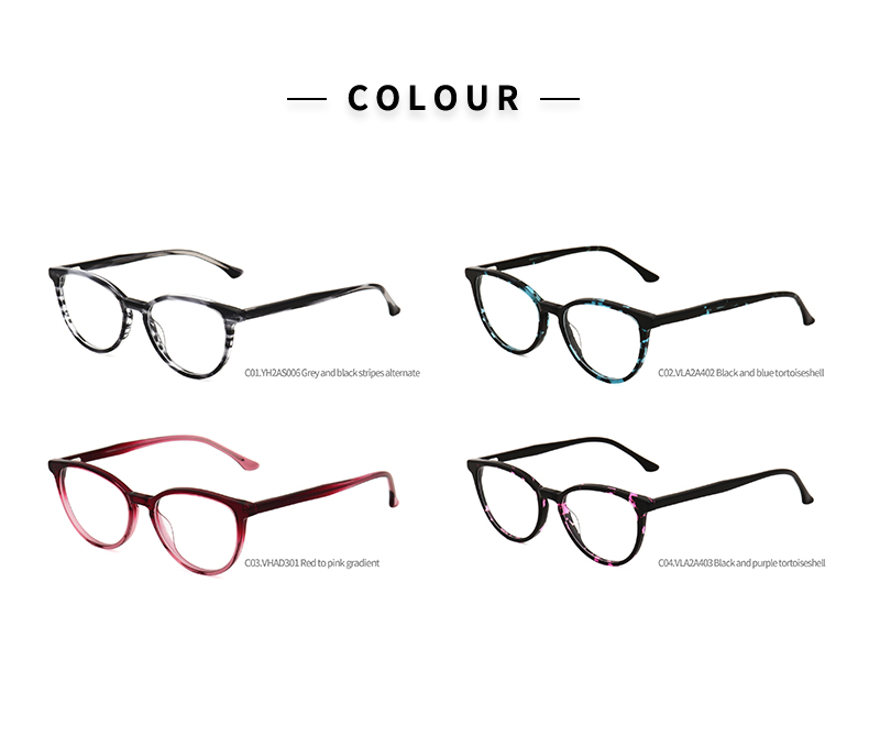 إطارات بصرية مصممة لعين القطة_لون