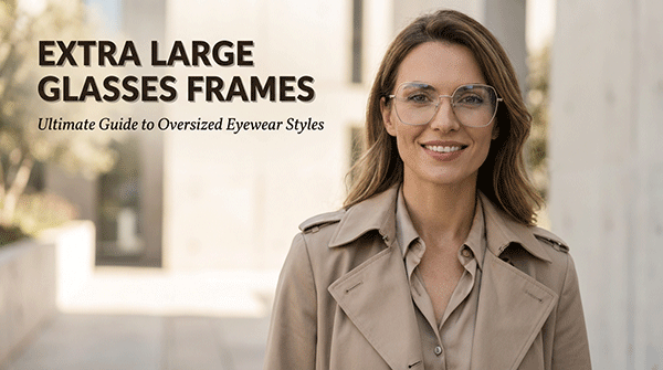 إطارات النظارات الكبيرة جدًا: دليل عملي للنظارات كبيرة الحجم للاستخدام البصري