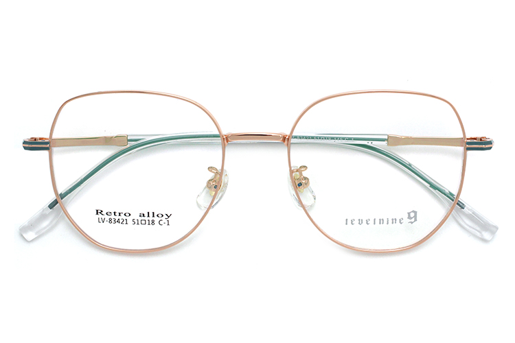 إطارات بصرية عصرية - ذهبي