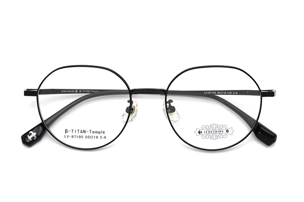 الجملة إطارات النظارات التيتانيوم 87105