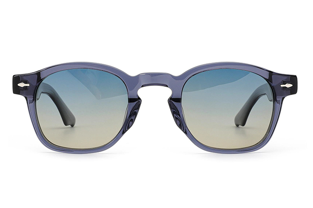 نظارات شمسية مستديرة من الأسيتات