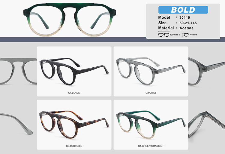 الجملة إطارات النظارات خلات YC30119