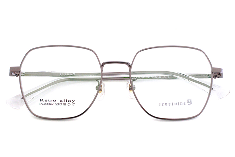 نظارة طبية معدنية مربعة - مسدس