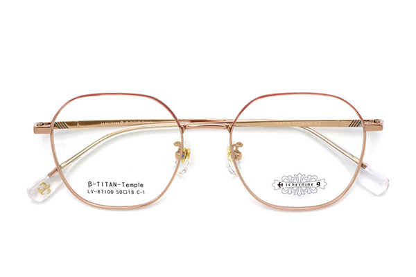 الجملة إطارات النظارات التيتانيوم 87100