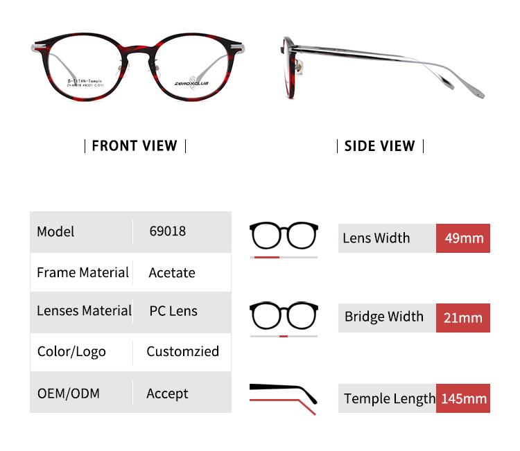 نظارات مصممة فاخرة_حجم 