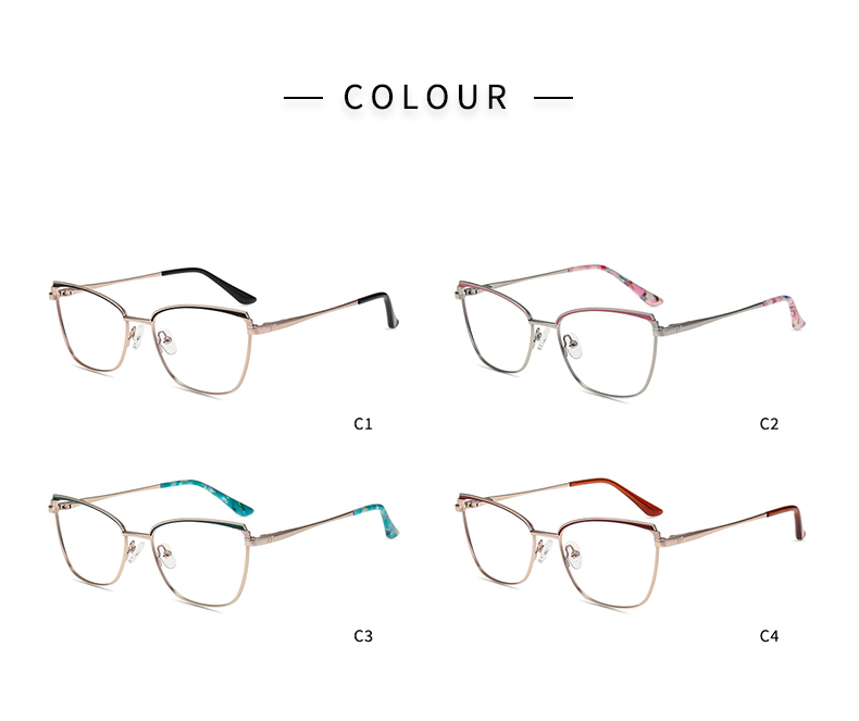 نظارات عين القطة النسائية _ اللون