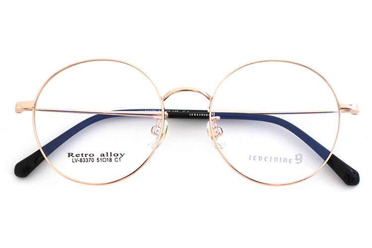 إطارات العيون الرائجة - ذهبي