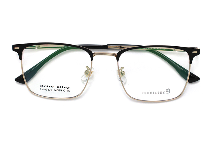 إطارات العدسات البصرية - ذهبي