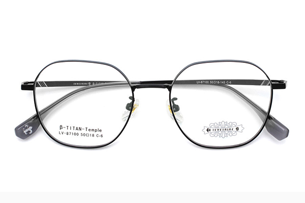الجملة إطارات النظارات التيتانيوم 87100