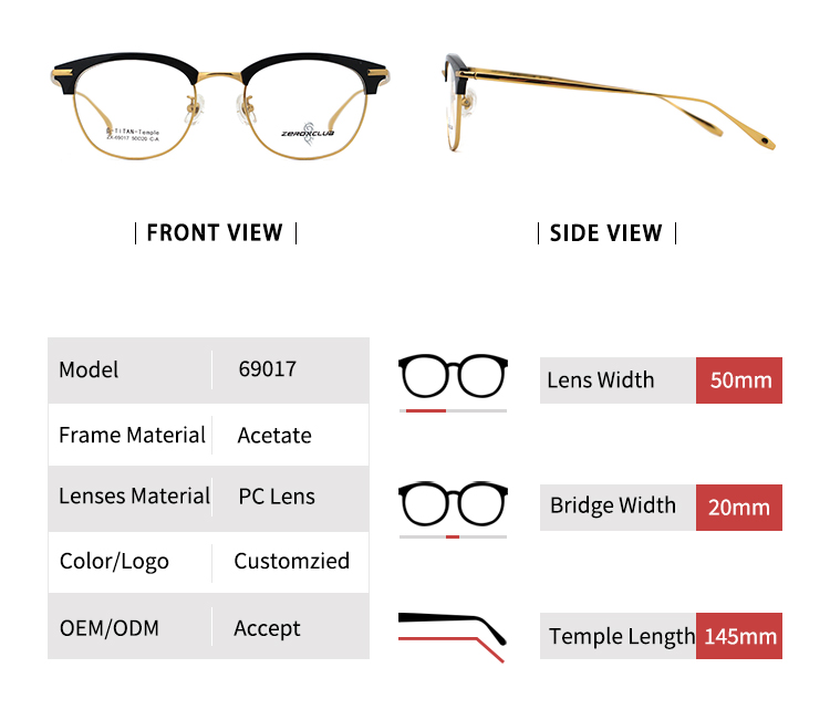 نظارات مصممة راقية_حجم 