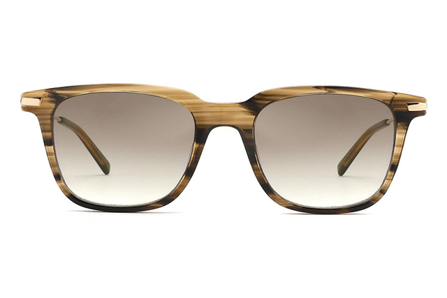 نظارات شمسية مربعة مصنوعة من الأسيتات والمعدن