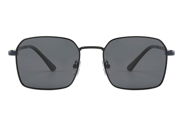 نظارة شمسية معدنية مربعة