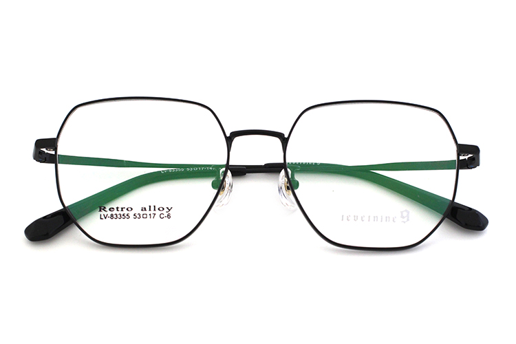 نظارات معدنية - اسود