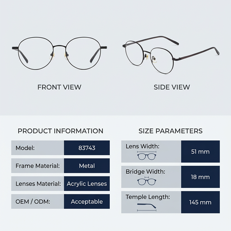 ليفيل ناين 83743 إطارات نظارات معدنية00001 