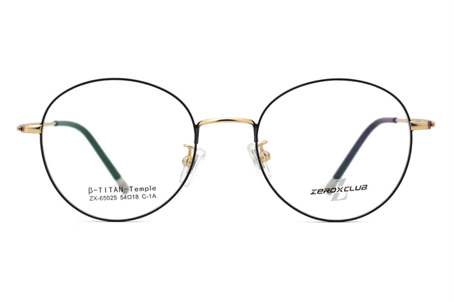 الجملة إطارات النظارات التيتانيوم 65025