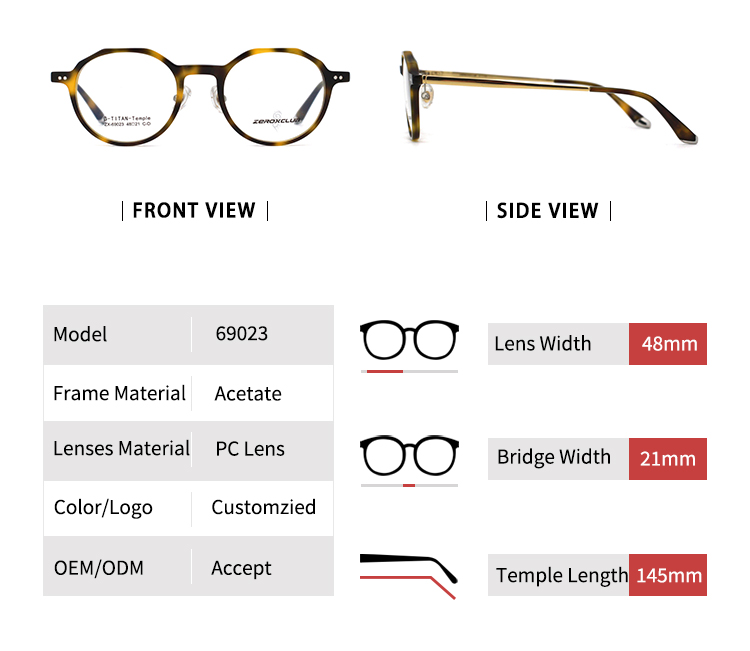 نظارة بإطار بلاستيك 69023_01 